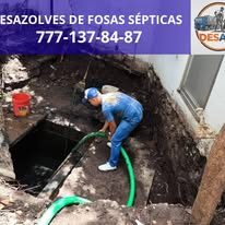 Desazolve de fosa séptica